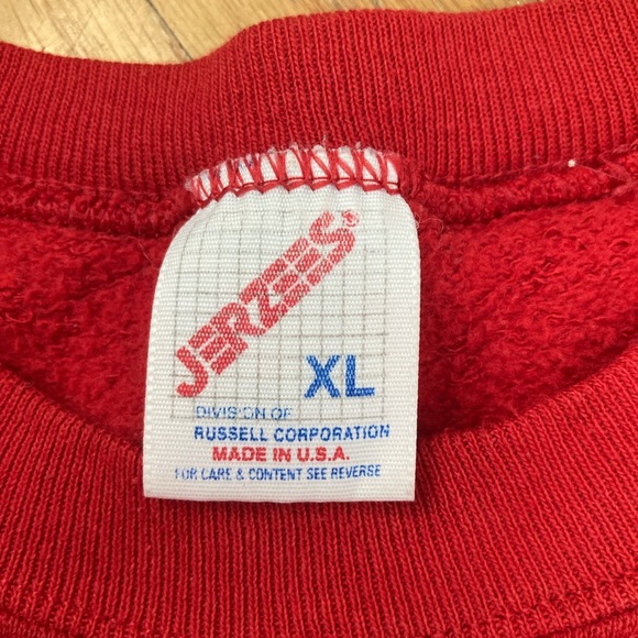 Red Outsiders Crew Neck - Picture 2 of 3